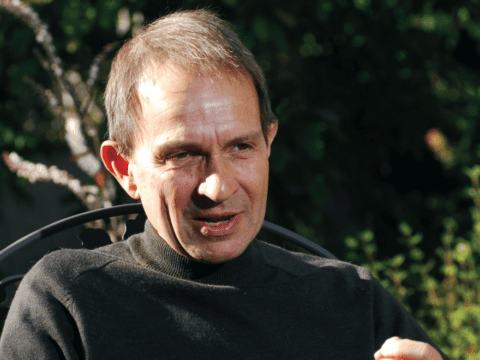 White man in black turtleneck