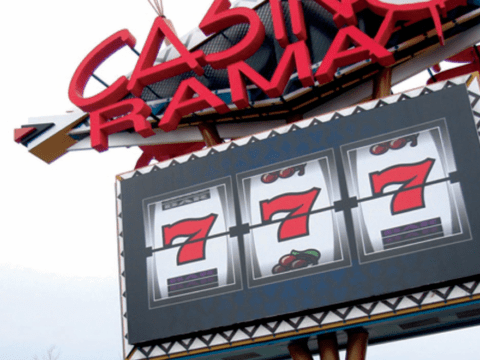 Casino Rama sign