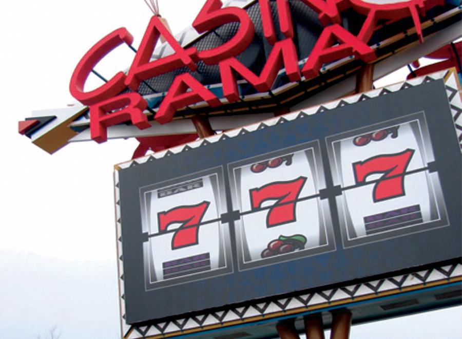 Casino Rama sign