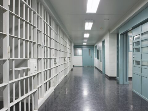 view of prison cells