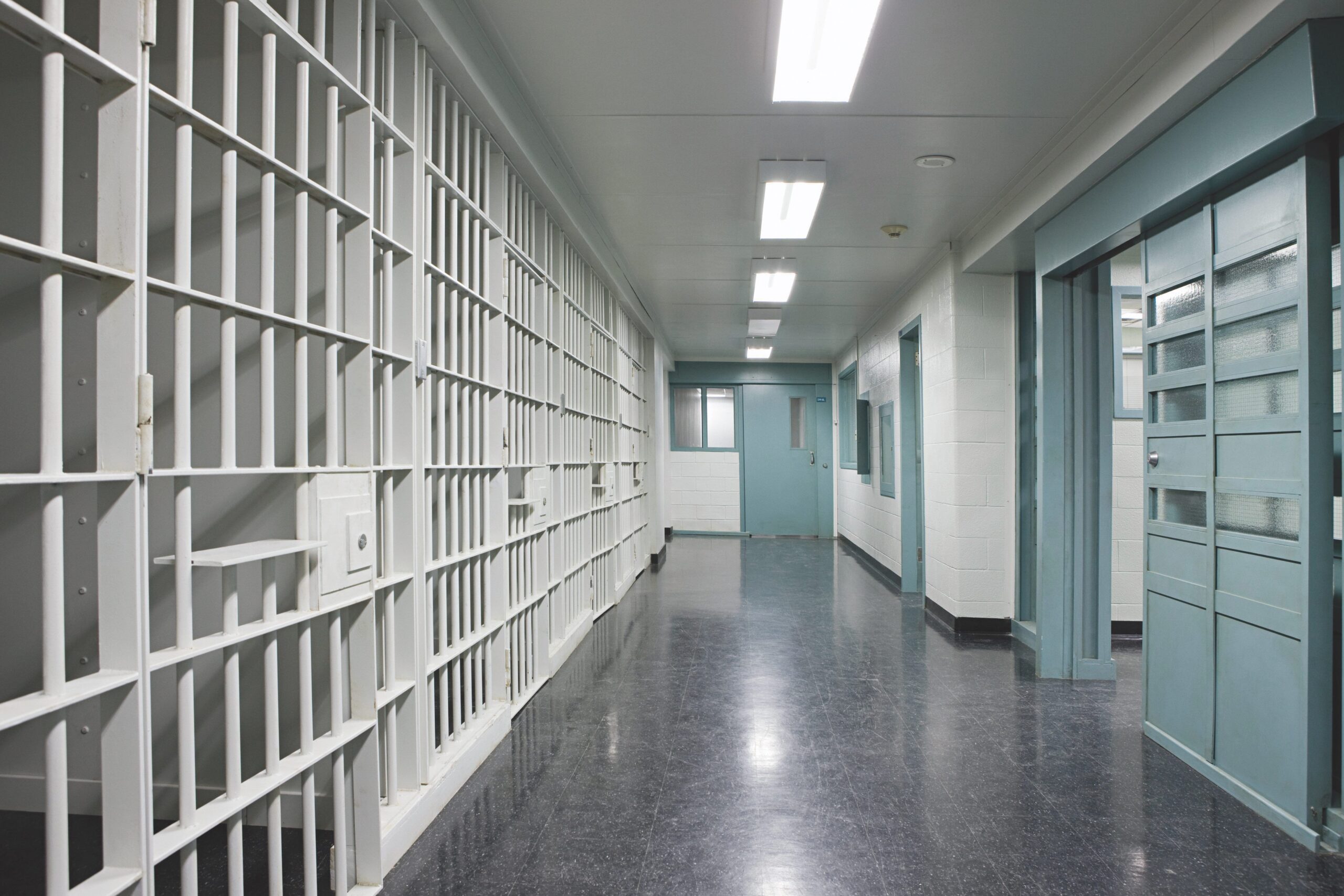 view of prison cells