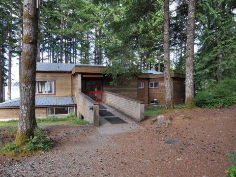 The Laura Butler Lodge at Camp Pringle, a United Church camp on the shores of Shawnigan Lake, B.C. (Photo courtesy of Camp Pringle)