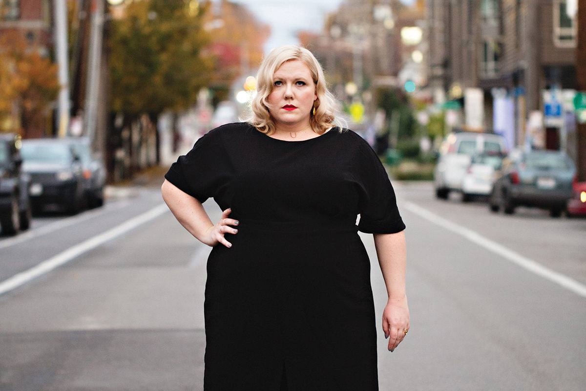 Lindy West, author of Shrill: Notes from a Loud Woman. Photo by Jenny Jimenez/photojj.com
