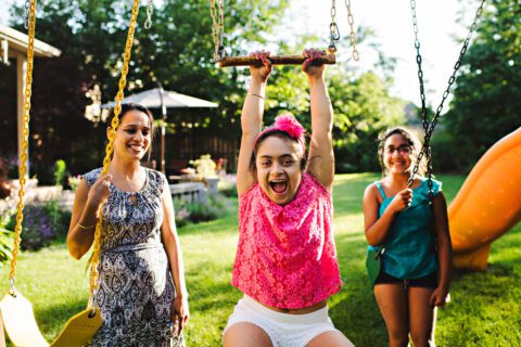 Pavneet, Bandagi and Annie. Photo by Hilary Gauld-Camilleri