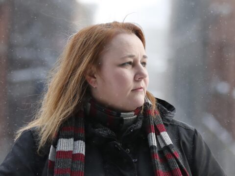 In the statement of claim for a class-action lawsuit against the Jehovah’s Witnesses filed in Quebec, Lisa Blais says she was sexually abused from age 10 months into early childhood, and again at age 16. Blais told an elder of her congregation, according to the claim. However, she says no one reported her abuse to the authorities. Photo by Christinne Muschi