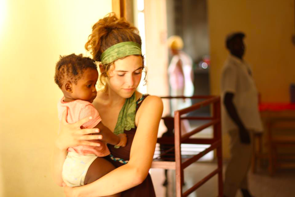 Canadian Morgan Wienberg of Little Footprints Big Steps in Haiti.