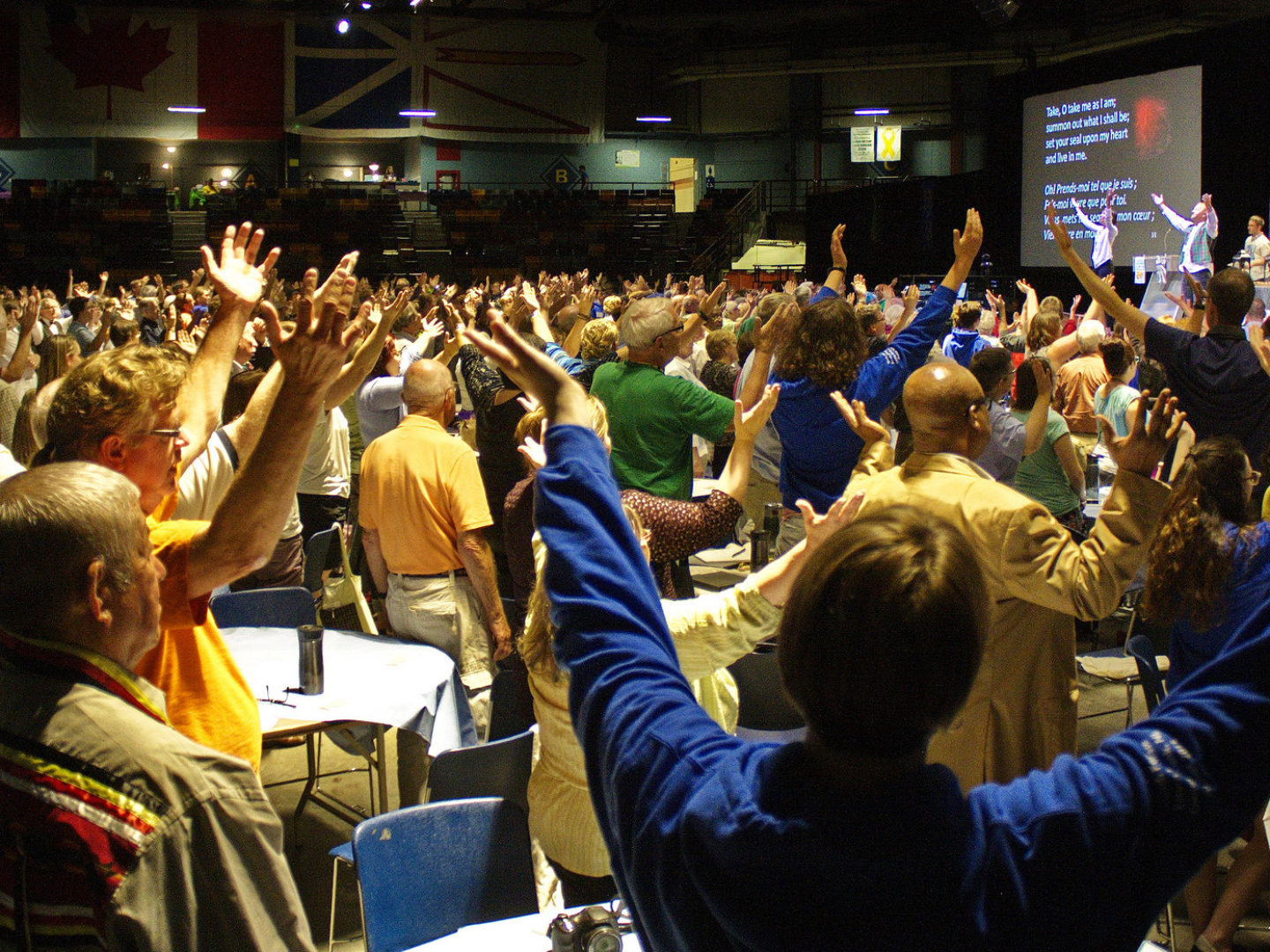 Crowd at General Council in 2015. United Church of Canada/Flickr/Creative Commons