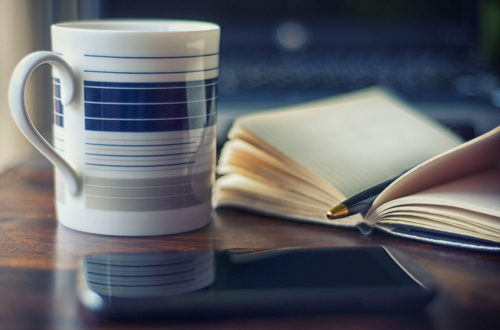 Writer Dave Canfield says preparing and drinking coffee has always been an important ritual to him. (Credit: Pixabay)