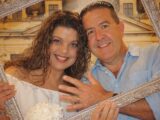 Writer Jackie Gillard and her husband renewed their marriage vows at a Las Vegas chapel recently. (Credit: Chapel of Crystals)