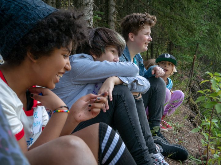 Camp Dragonfly, a two-day retreat in Edmonton, aimed to be a safe, fun space for trans kids. (Photo credit: Katie Cutting)
