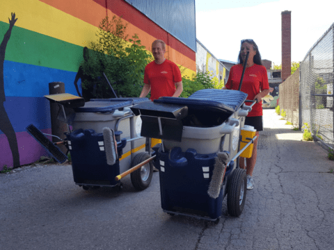 Brian and Lynn, who are participants in Peterborough, Ont.'s One City project, are pictured on June 19, 2018. (Photo: Will Pearson)