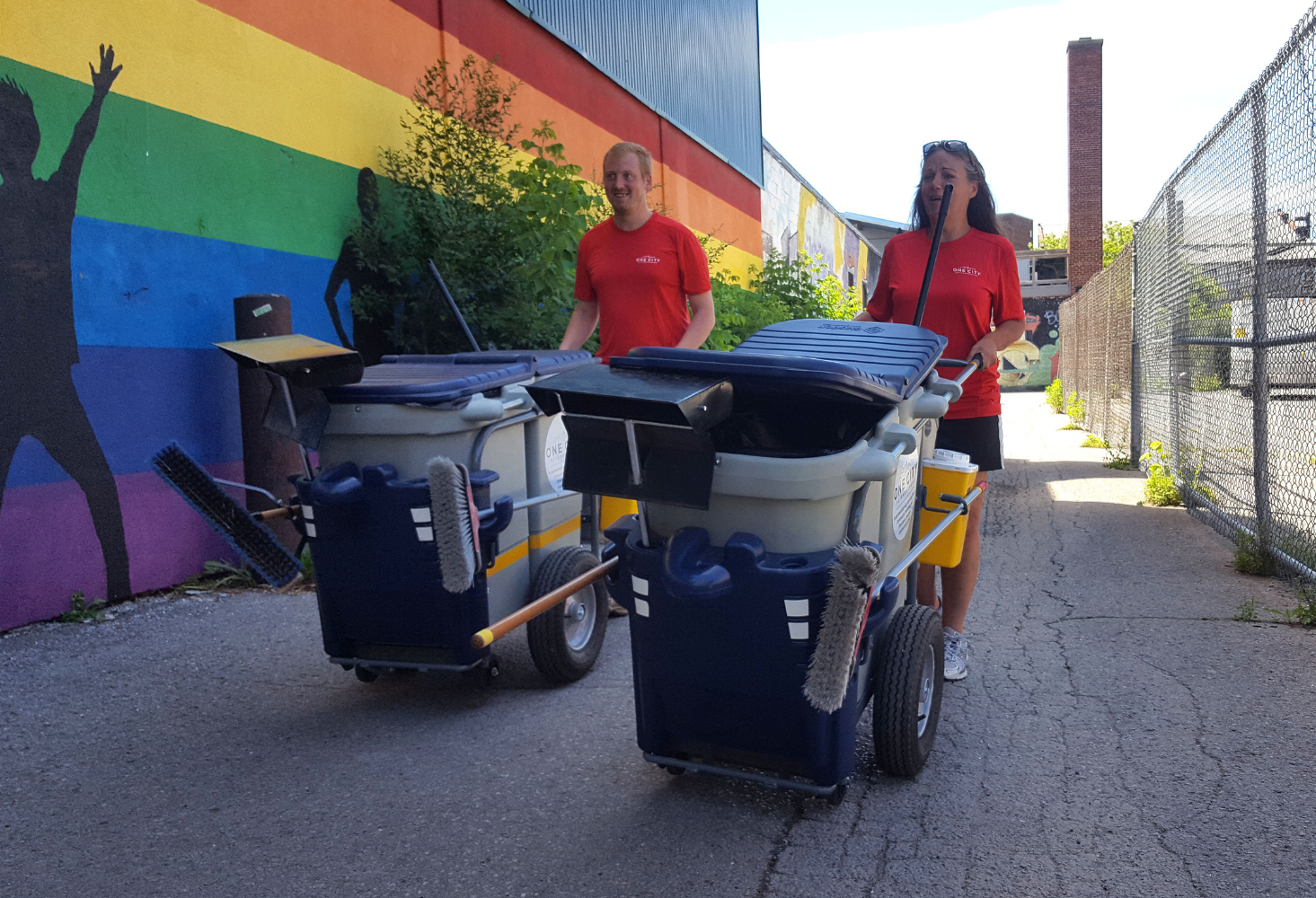 Brian and Lynn, who are participants in Peterborough, Ont.'s One City project, are pictured on June 19, 2018. (Photo: Will Pearson)