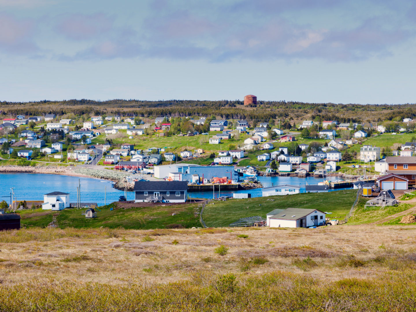 The town of St. Lawrence, N.L., on the Burin Peninsula. (Photo: Shutterstock)