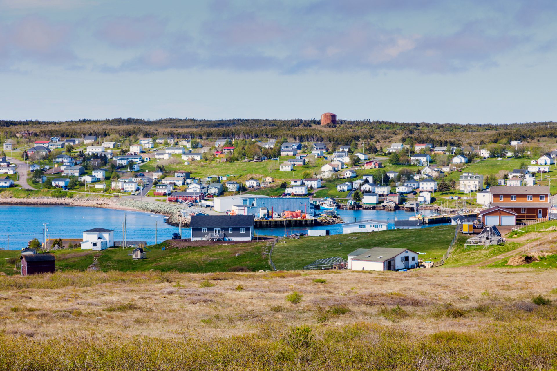 The town of St. Lawrence, N.L., on the Burin Peninsula. (Photo: Shutterstock)