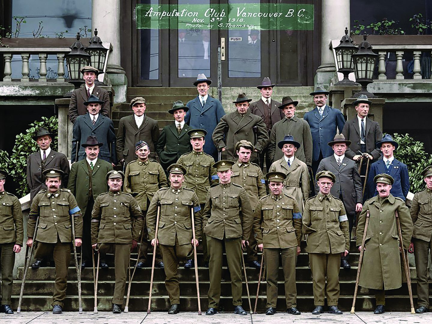 The origins of the War Amps trace back to Sept. 23, 1918, when the Amputation Club of British Columbia held its first meeting. (Courtesy of the War Amps)