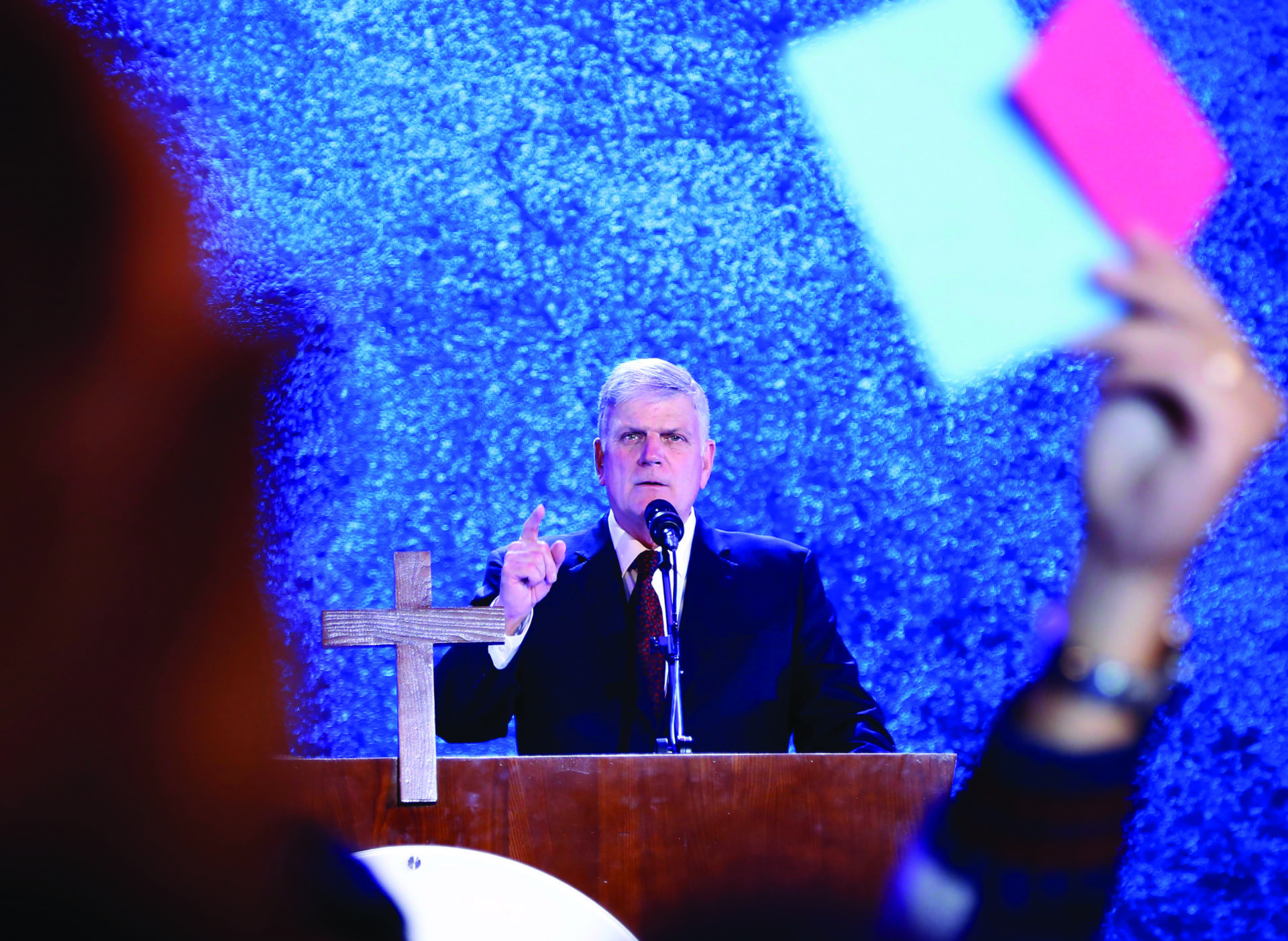American evangelist Franklin Graham speaks in Vietnam last December. (Photo: Hau Dinh/AP Photo/The Canadian Press)