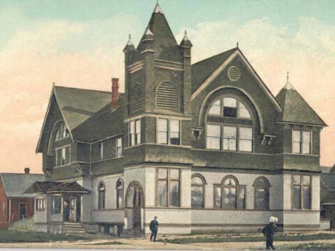 Vancouver Japanese United Church's property at Jackson and Powell Streets in Vancouver was sold in 1953. (Credit: BC Conference Archives - United Church of Canada)