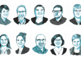 The 2018 nominees for moderator of the United Church of Canada. (Illustrations: Joel Kimmel)