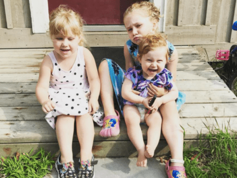 The author's three daughters. (Photo courtesy Brianna Bell)