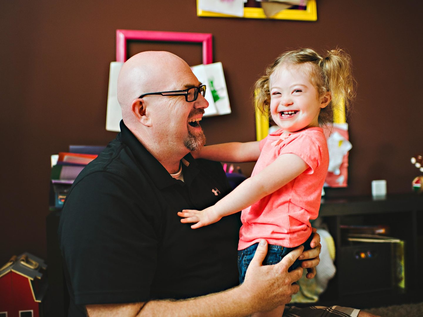 Jeff Senior and his daughter, Kira. (Credit: Hilary Gauld-Camilleri)