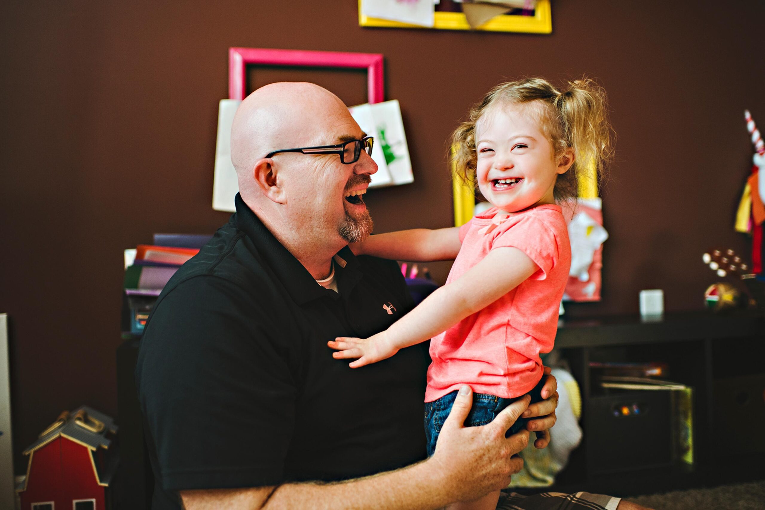 Jeff Senior and his daughter, Kira. (Credit: Hilary Gauld-Camilleri)