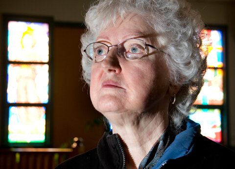 Florence Kaefer, a former teacher at a United Church-run residential school. Photo by Quintin Winks