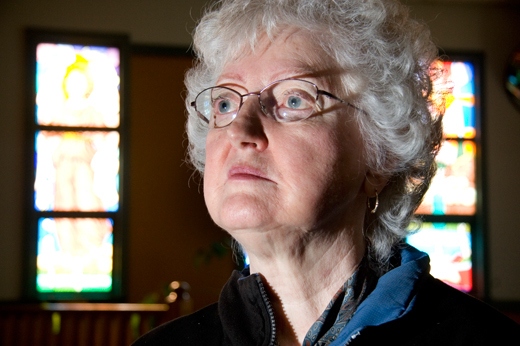 Florence Kaefer, a former teacher at a United Church-run residential school. Photo by Quintin Winks