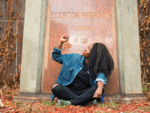 “Too often, folks that have experienced marginalization, experienced oppression . . . their voices aren’t heard when it comes to the remedies,” Ryerson Students’ Union president Susanne Nyaga. Photo: Natasha Hermann/The Ryersonian