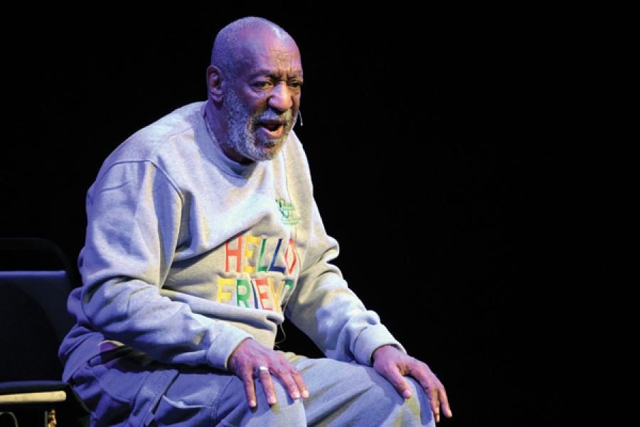 Comedian Bill Cosby performs during a 2014 show in Florida. Photo by Phelan M. Ebenhack/AP Photo
