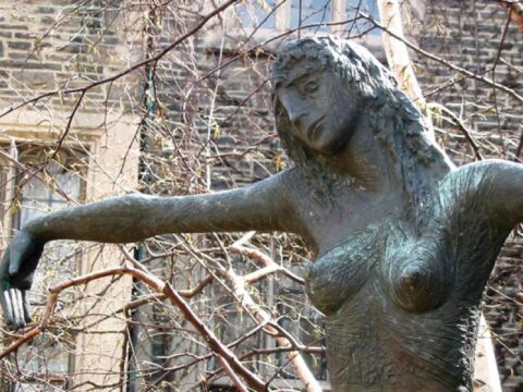 “Crucified Woman” by Almuth Lütkenhaus-Lackey (Photo by A. Dittwald)