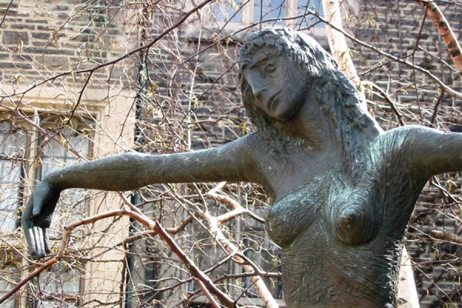 “Crucified Woman” by Almuth Lütkenhaus-Lackey (Photo by A. Dittwald)