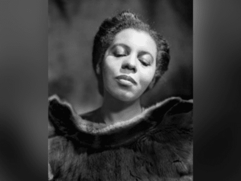 A photo of contralto Portia White from around 1945. (Photo: Yousuf Karsh via Wikimedia Commons)