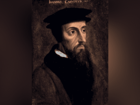 John Calvin. (Painting: Anonymous (France) via Wikimedia Commons)