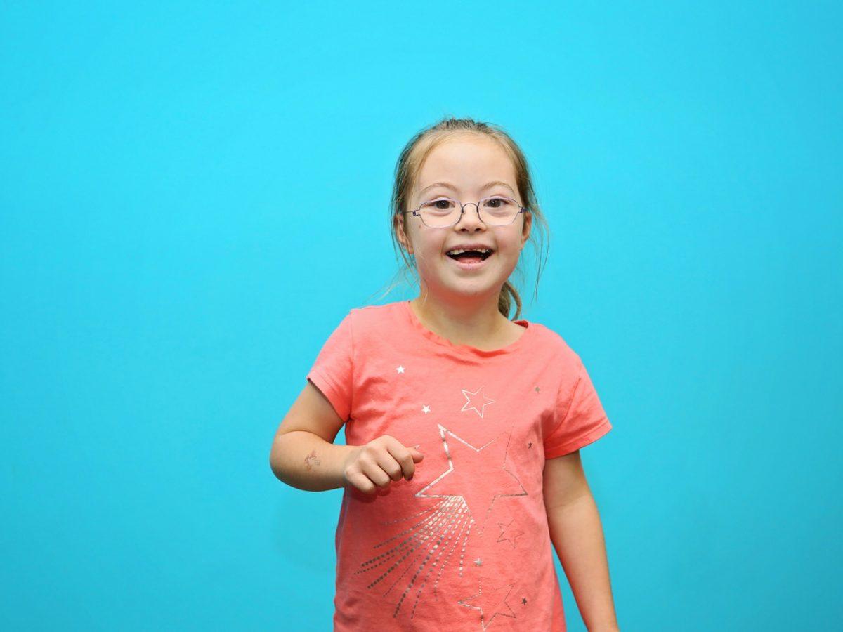 Adelle Purdham's daughter Elyse, who has Down syndrome. (Photo courtesy of the author)