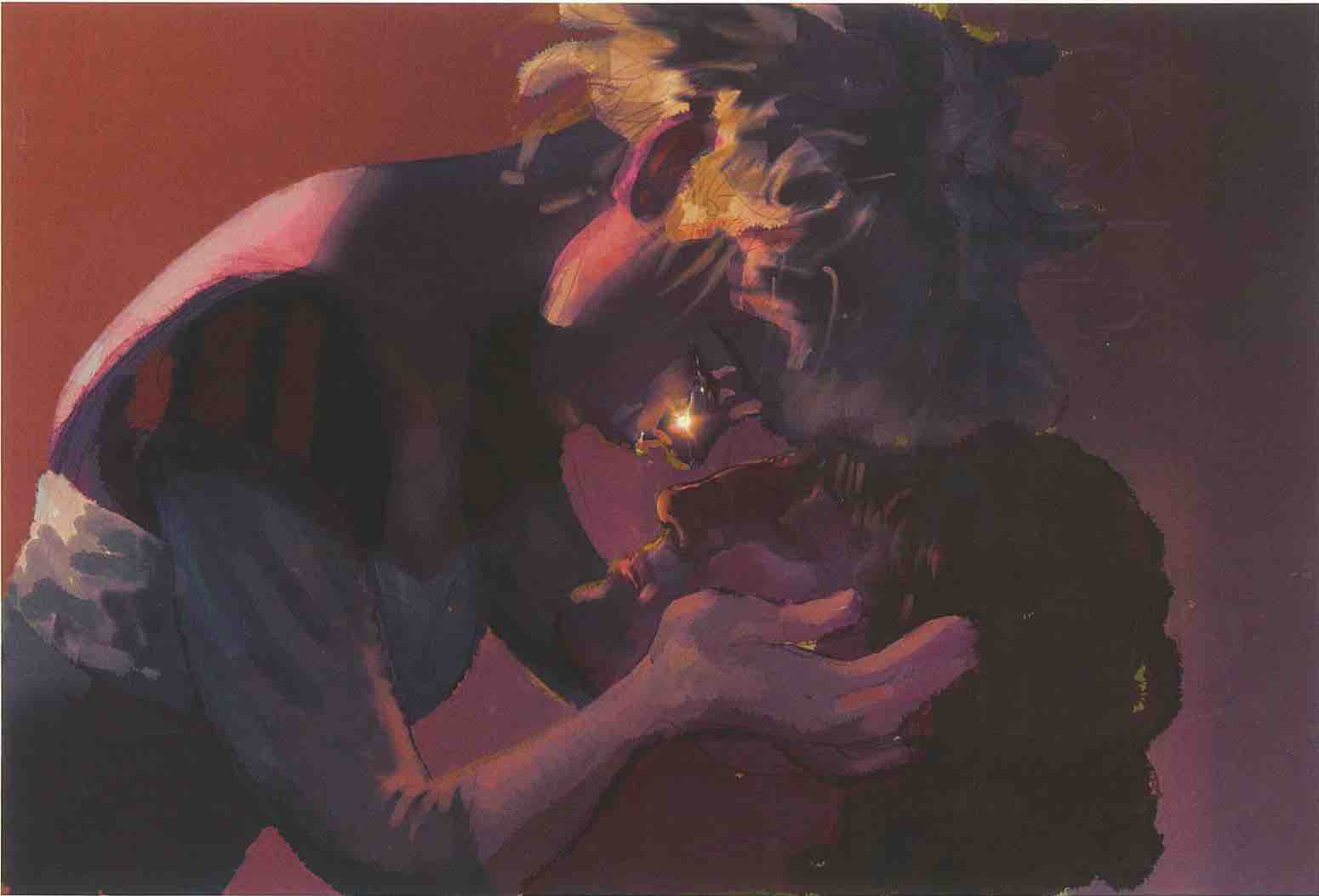 Illustration from The Art of Tangled