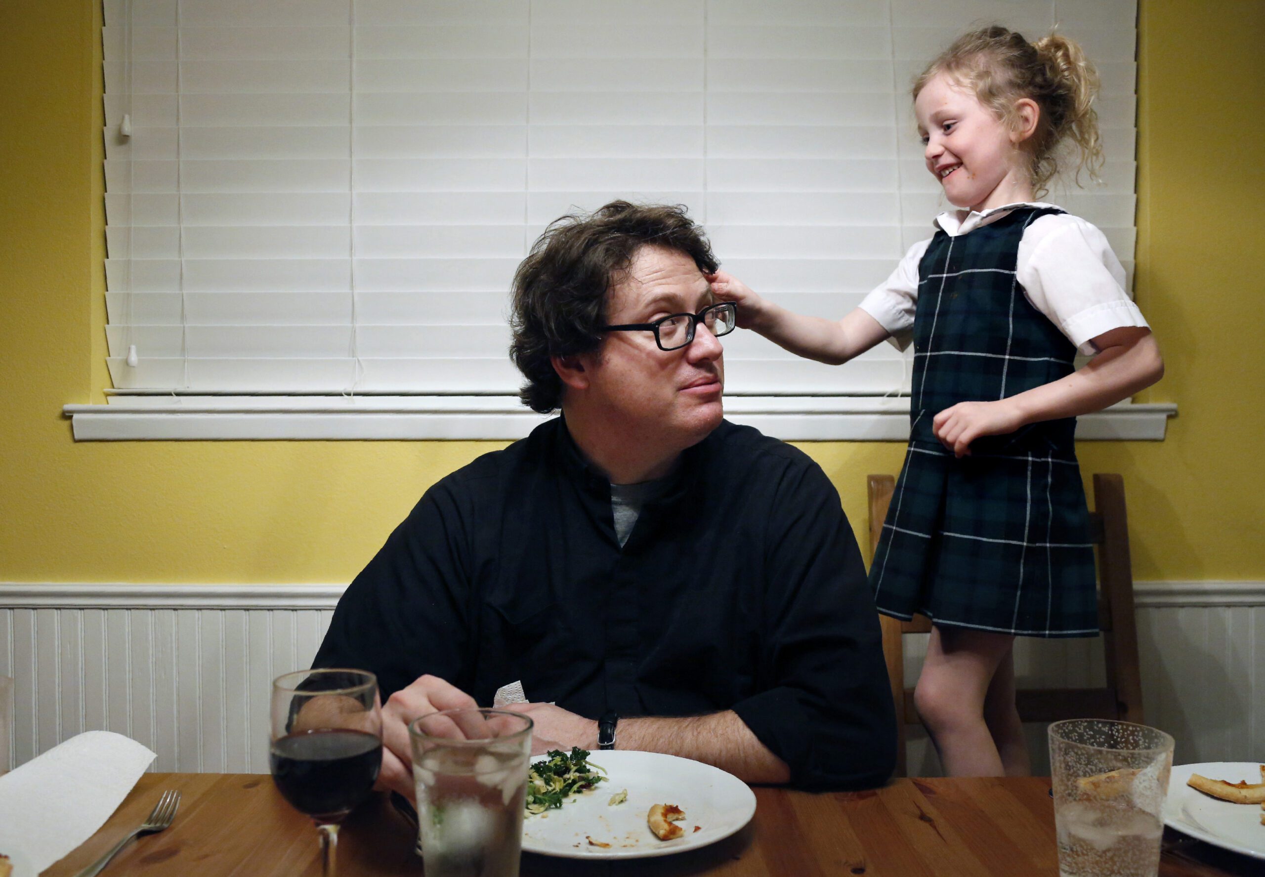 Priest with daughter