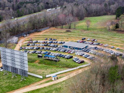 Drive-In Worship Service