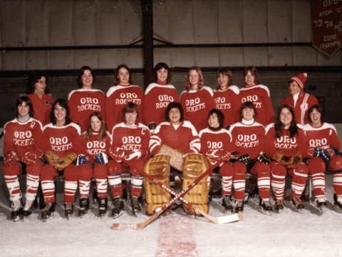 Vintage Hockey Photo