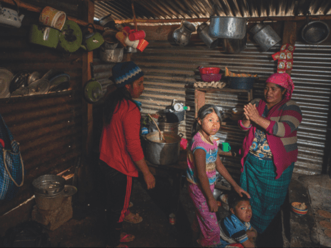 Family in Guatemala