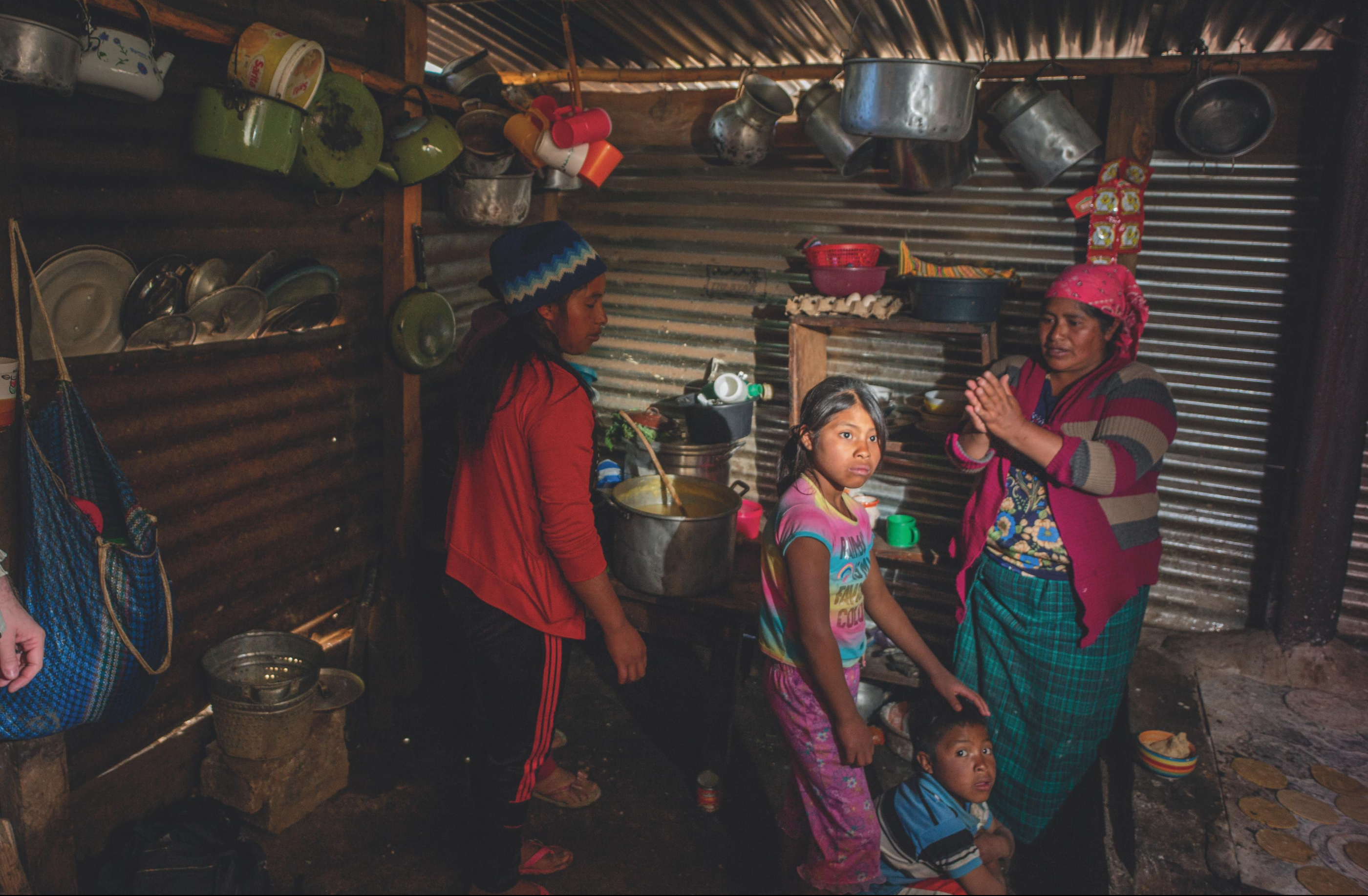 Family in Guatemala