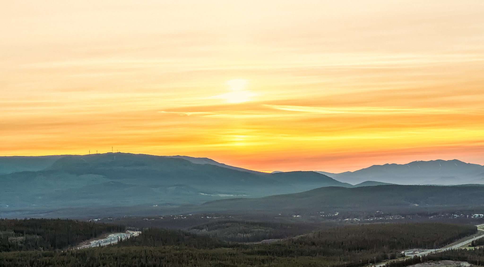 Midnight sun
