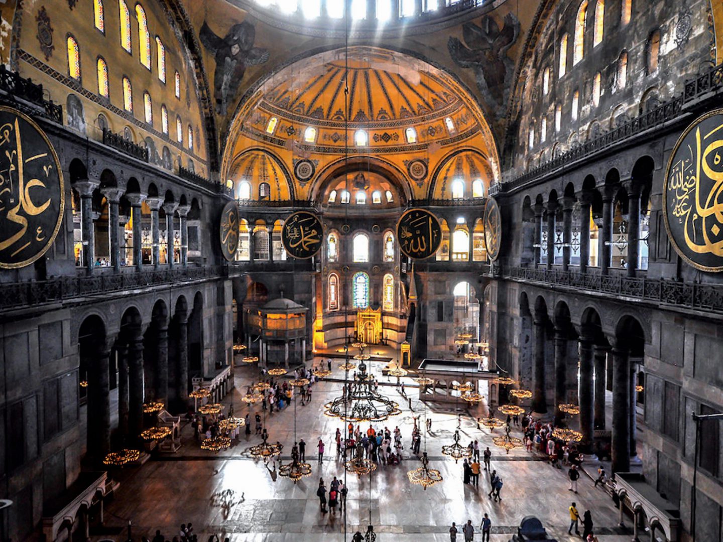 sanctuary of Istanbul’s Hagia Sophia