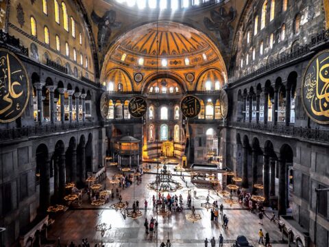 sanctuary of Istanbul’s Hagia Sophia