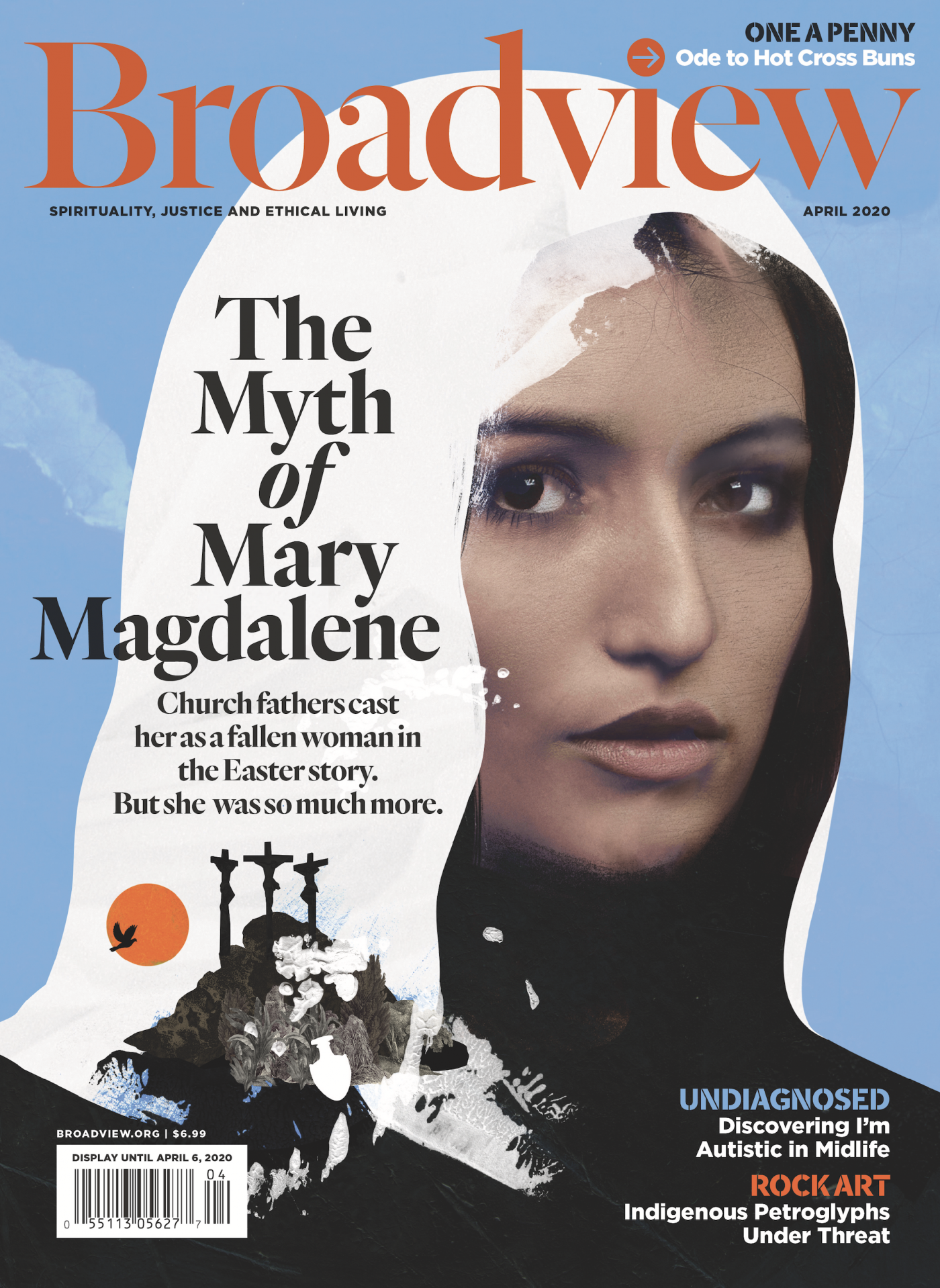 Broadview's April 2020 cover, which won an honourable mention in the magazine cover category at the 2021 ACP Awards.