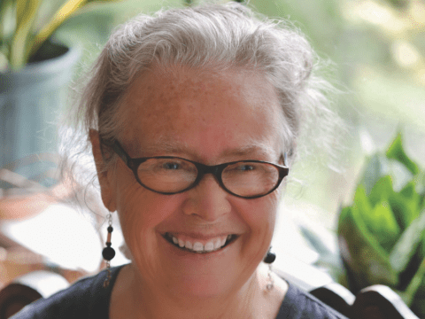 older white woman head shot