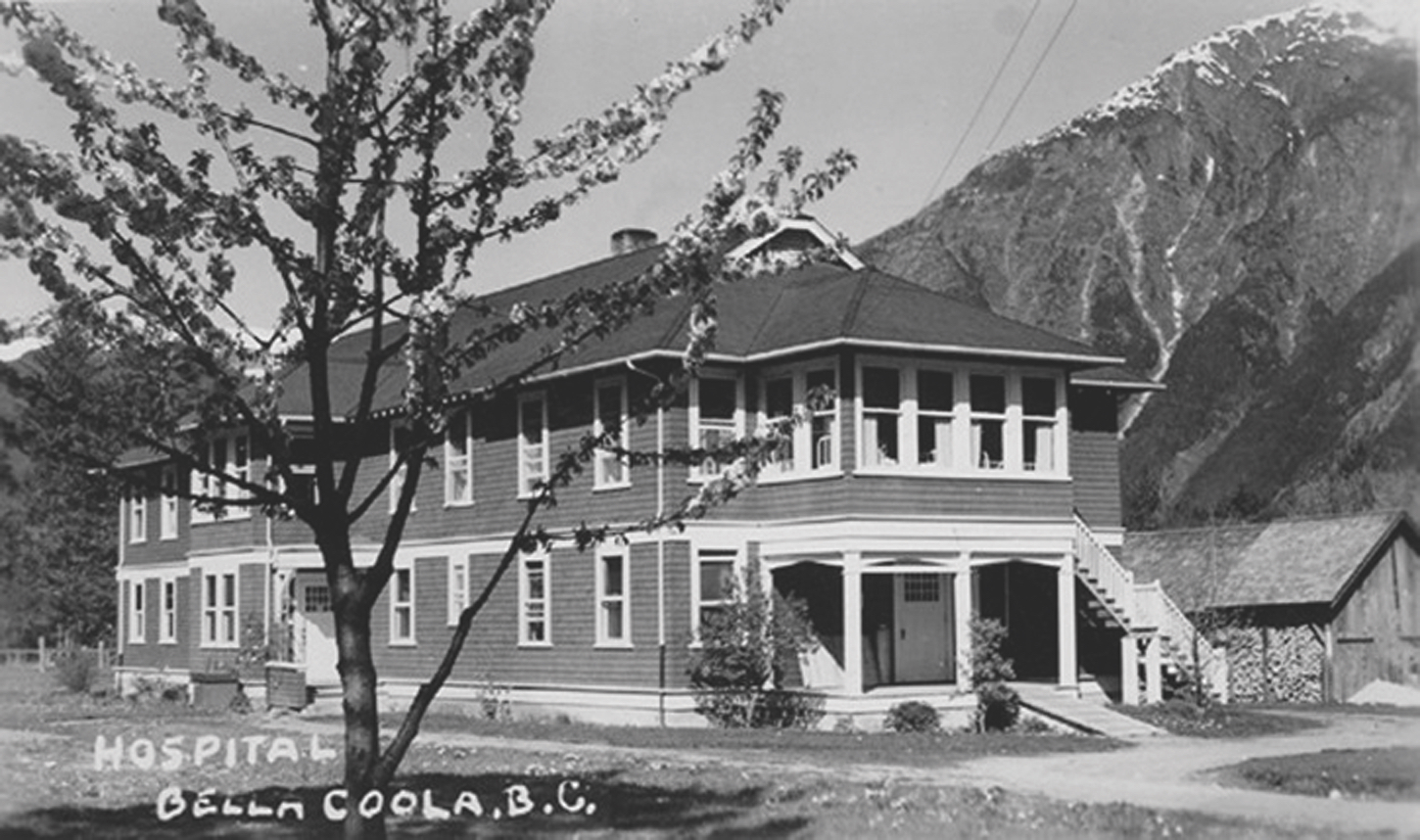 historic photo of hospital