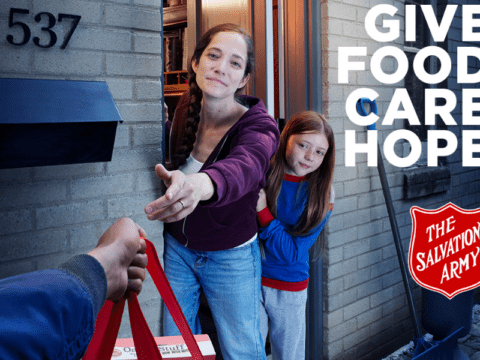 Salvation Army sponsored post photo Dec 2023