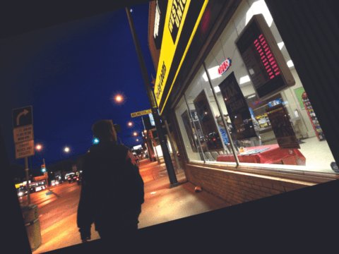 Nightscape in Winnipeg