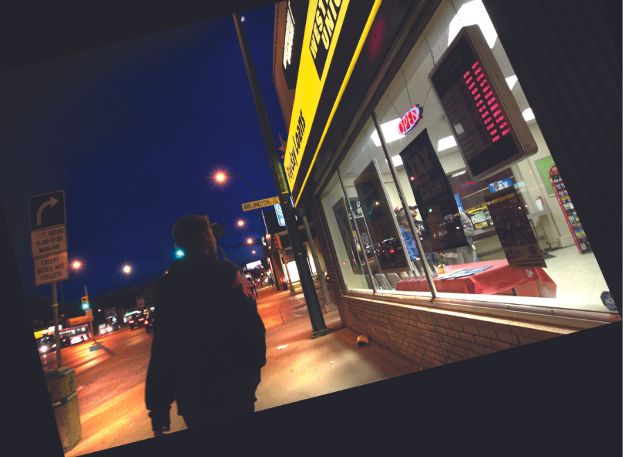 Nightscape in Winnipeg