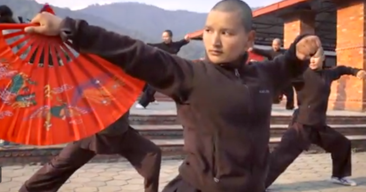 Meet the Buddhist nuns fighting stereotypes with kung fu